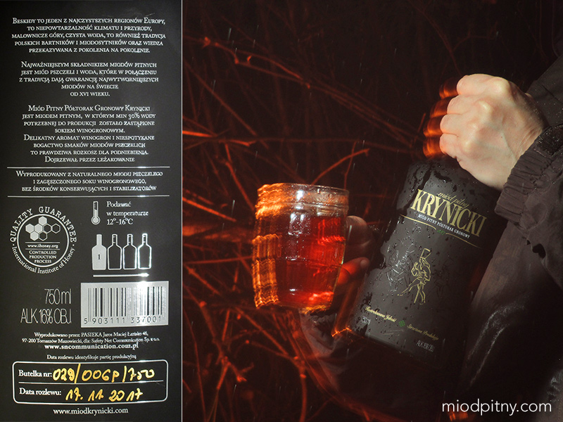 Półtorak Krynicki - Miód Krynicki
