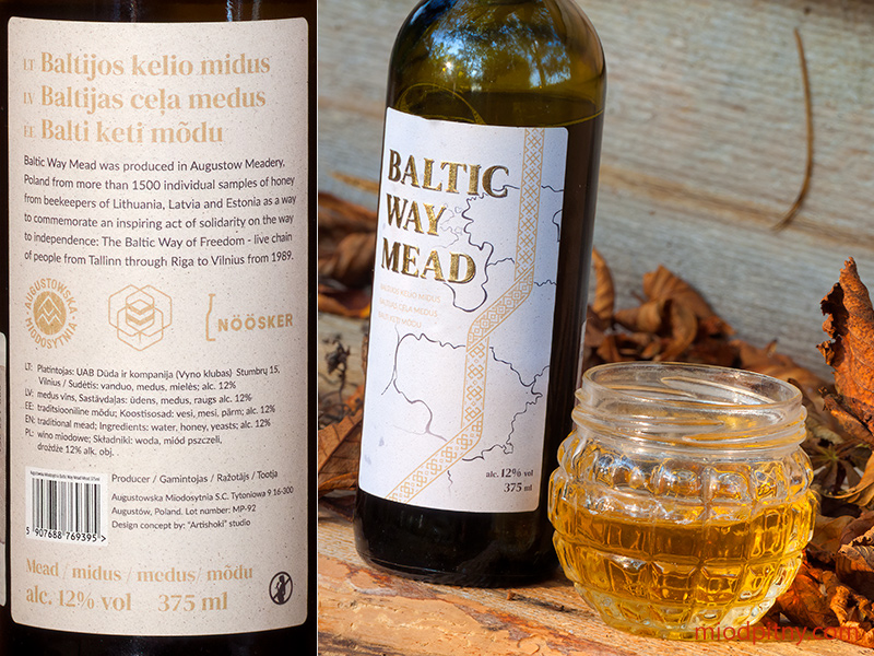 Trójniak Baltic Way Mead - Augustowska Miodosytnia