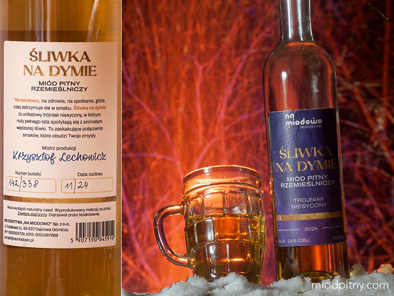 Trójniak śliwka na dymie - Miodosytnia Na Miodowo